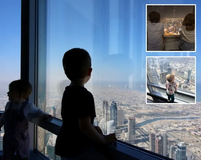 Burj Khalifa with Kids